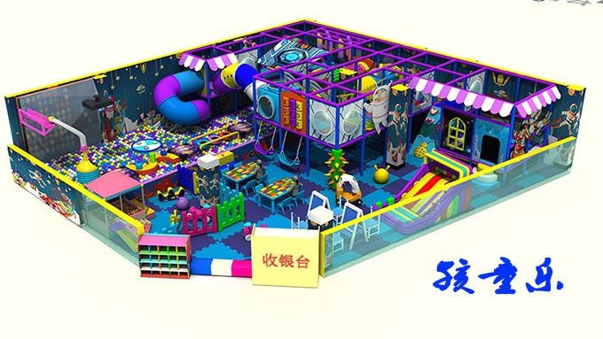 Az Ocean Ball az egyik kedvenc eszköz egy másik beltéri gyermek játszótéren 橙...